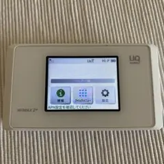 UQ WiMAX WiMAX 2+ NAD35 モバイルルーター（本体のみ）