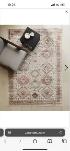 ZARA HOME オリエンタルラグ 約160x230cm ZARA HOME オリエンタルラグ 約160x230cm
