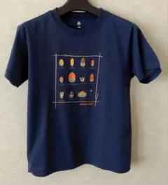 mont-bell ネイビー Tシャツ どんぐり 140cm