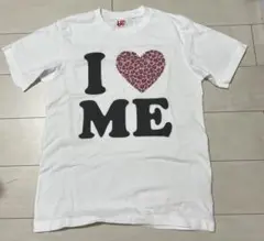 I love ME ホワイト Tシャツ ユニクロ オリジナル