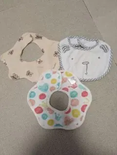 ベビー スタイ 3枚セット カラフル