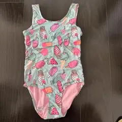 アイスクリーム柄水着 100cm