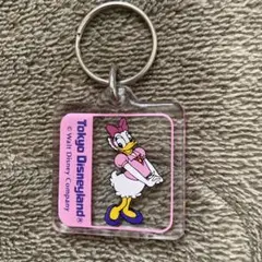 レア　東京ディズニーランド　デイジー　キーホルダー