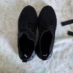 黒 ブラック メンズ スニーカー