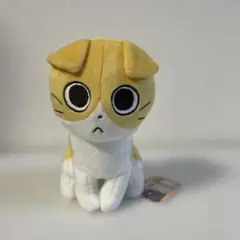 しかるネコ　ちょこりんぬいぐるみ