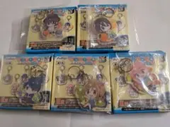 ゆるキャン△ E賞グラスマーカー 全5種類＋チェーン１個＋志摩リンアクキー改