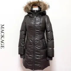MACKAGE マッカージュ ラクーンファー ミディアム ダウンコート