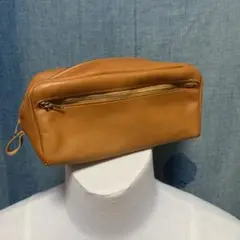 60年代 新品 レザー ポーチ アメリカ製