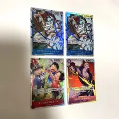 ワンピースカード　受け継がれる意志　SR 4枚セット