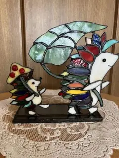 ステンドグラスハリネズミ の親子