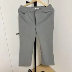 B-Three グレー スラックス 36