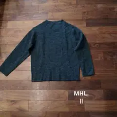 マーガレットハウエルMHL.ウール100グレーセーター