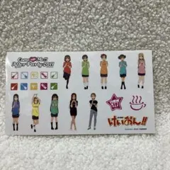 けいおん! 2011会場限定販売　ミニステッカー　桜高購買部限定