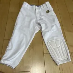 ホワイト 膝パッド付き ユニフォーム(練習着)