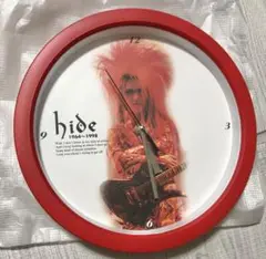 X JAPAN hide 掛時計 1964-1998 ※フレーム一部欠け有り