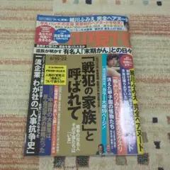 週刊現代　平成27年 戦犯の家族と呼ばれて　細川ふみえ