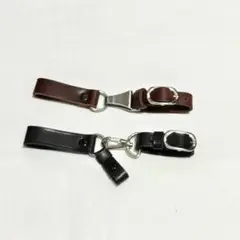 短剣吊り茶革・黒革コンバーチブル②