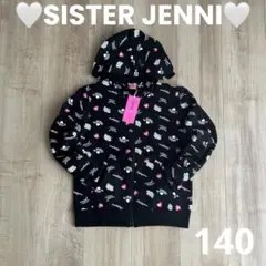 新品 SISTER JENNI シスタージェニィ パーカー 総柄 140