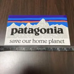 patagonia ステッカー save our home planet