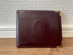 カルティエ　二つ折り財布