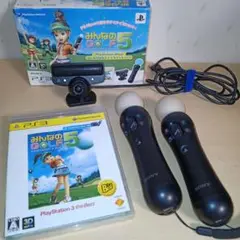 PS Move 2本 + みんGOL 5 ビギナーズパック