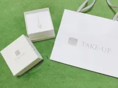 TAKE-UP K10ホースシューダイヤモンド5セキ ネックレス