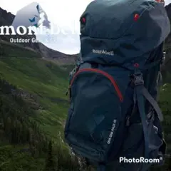 モンベル mont-bell バックパック リュック チャチャパックブルー45L