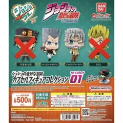 ジョジョの奇妙な冒険　カプセルフィギュアコレクション　RE-collect 01