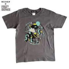 BEAMS T×SLS14 オオクボリュウTシャツ Sサイズ チャコールグレー