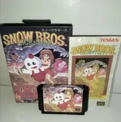 メガドライブソフト 北米版新品スノーブラザーズ