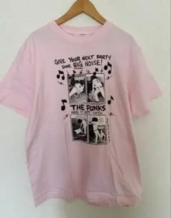 GOODROCKSPEED RAGE BLUEパンクグラフィックプリントTシャツ