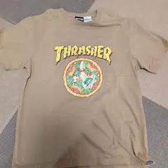 THRASHER × TMNTタートルズコラボTシャツ Lサイズ PIZZA