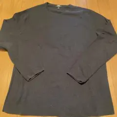 UNIQLO MENS 長袖ニット　セーター　L ネイビー　紺