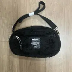 AddNinth ブラックショルダーバッグ