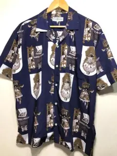 036042 Evisen skateboards 半袖 オープンカラー シャツ