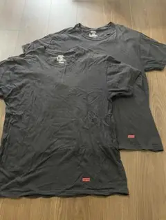 supreme hanes 2枚セット