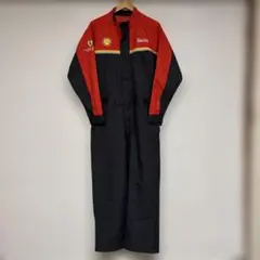 極美品◎LLサイズ 昭和シェル 冬用　長袖つなぎフェラーリユニフォーム24
