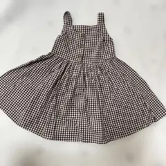 Jessyca kids チェック柄ワンピース　100