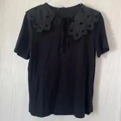 ZARA ブラック 半袖 Tシャツ S