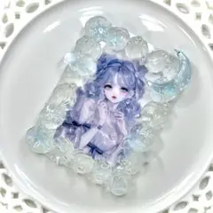 ✧︎3 うるちゅる Moonlight B8 硬質トレカケース 高透明ホイップ 月