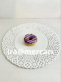 フェーブ　ドーナツ　お菓子　フェーヴ　ミニチュア陶器　フランス製