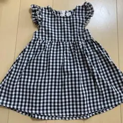 SHEIN ギンガムチェック ワンピース 18-24M