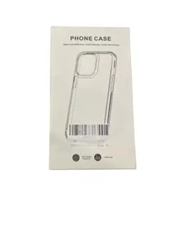 iPhone15用クリアソフトケース マグネットリング付き