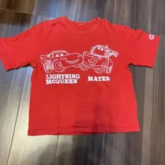 赤いTシャツ ライトニング・マックィーン メーター　130