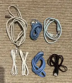【各種長さ色々美品有り】LANケーブル７点セット BUFFALO