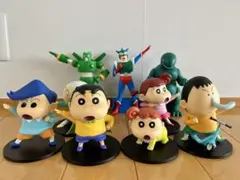 しん次元！クレヨンしんちゃん フィギュア　9 種セット 箱なし