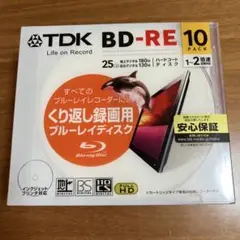TDK BD-RE 25GB 10パック