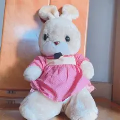 【レア】レトロうざき ぬいぐるみ 80年代　昭和 希少 ぬいぐるみ
