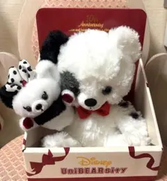 ユニベア 10周年 101匹わんちゃん クッキークリーム ダージリン　新品