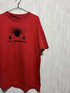 N.F.E. RECORDING tee 90s レッド